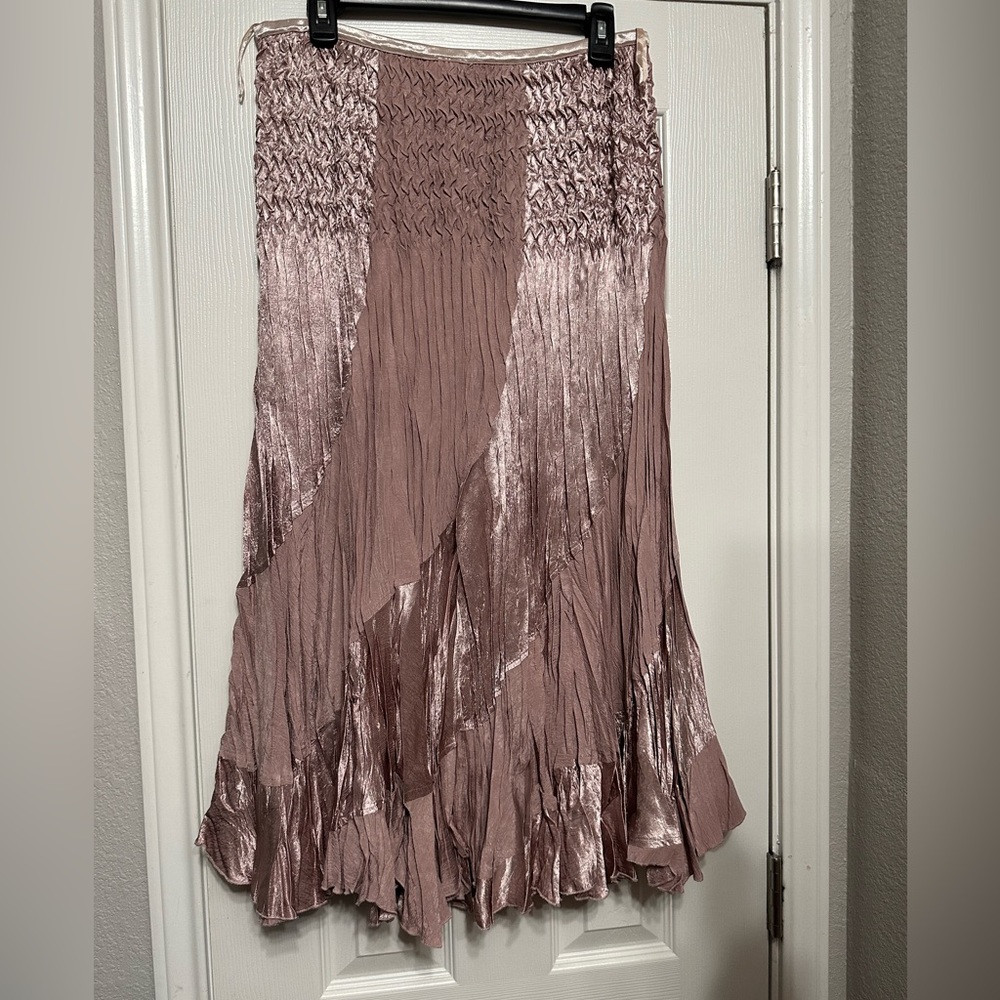 Adore Gorgeous Textured Maxi Skirt